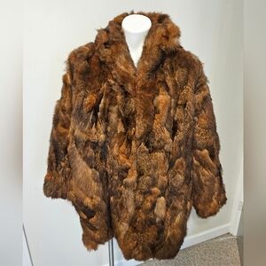 FURRocious Luxurious  Fur Coat Made In Greece